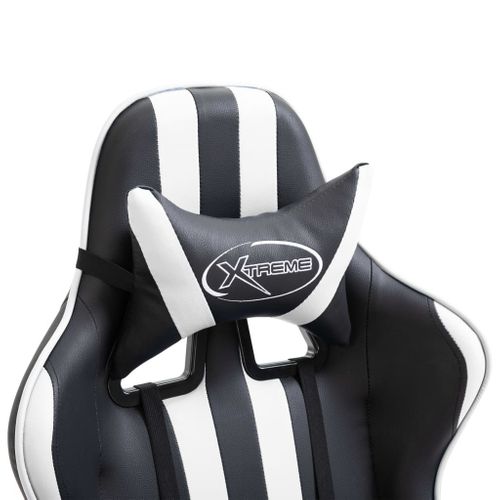 Fotel dla gracza, biały, PU na Arena.pl