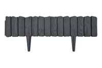 Obrzeże Palisada WOOD 58 cm czarna