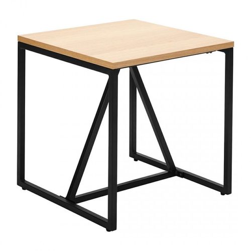 Stolik HEX dąb - MDF, metal na Arena.pl