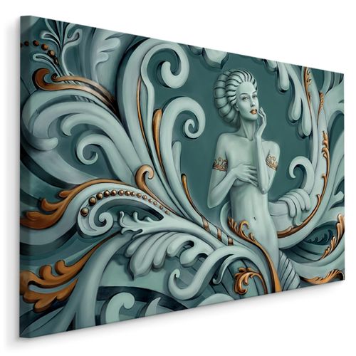 Obraz Do Salonu Sypialni Grecka MEDUZA Abstrakcja 3D Kobieta 120cm x 80cm na Arena.pl