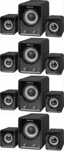 Głośnik Defender Z4 11W 3 szti (system akustyczny 2.1) czarny x4 na Arena.pl