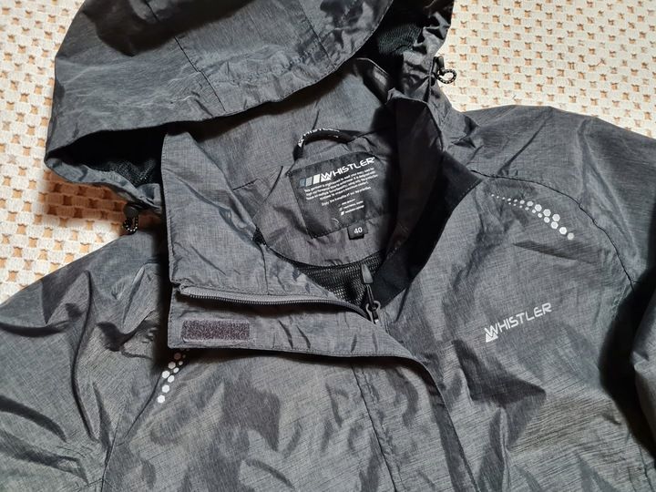 WHISTLER komplet przeciwdeszczowy ortalionowa kurtka/spodnie/podszewka r.40 zdjęcie 7