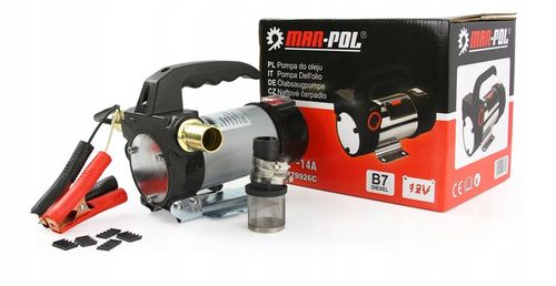 POMPA CPN POMPKA DO PALIWA ROPY OLEJU 12V 50L 160W na Arena.pl