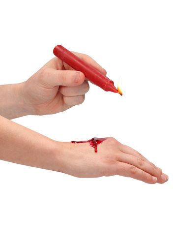 teasing wax candles 4-pack mixed colors - wielokolorowy zestaw na Arena.pl