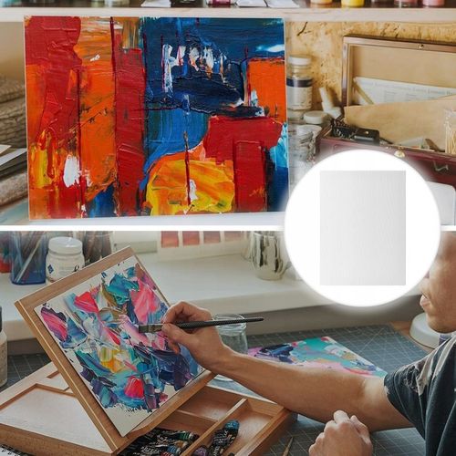 PŁÓTNO MALARSKIE DO MALOWANIA PODOBRAZIE BAWEŁNIANE 10szt 30x40 cm zestaw na Arena.pl