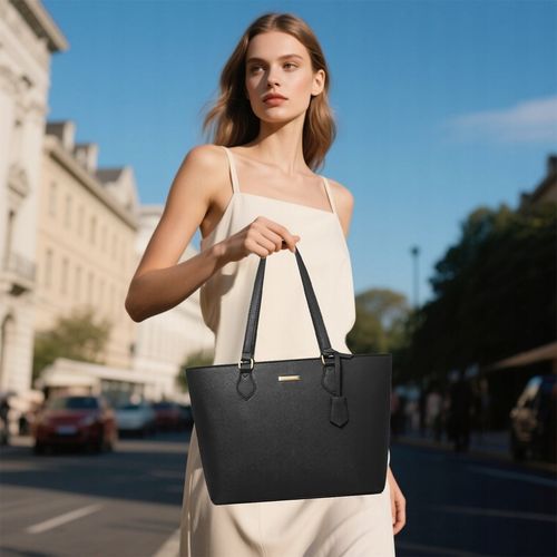 ZESTAW TOREBEK DAMSKICH 4W1 – STYLOWE TOREBKI NA CO DZIEŃ I DO PRACY CZARNY na Arena.pl