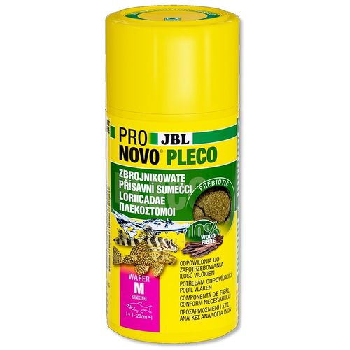 JBL Pronovo Pleco Wafer M 100ml - pokarm dla glonojadów roślinożernych na Arena.pl