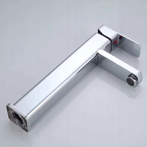 BATERIA UMYWALKOWA ŁAZIENKOWA STOJĄCA NABLATOWA KRAN DO UMYWALKI CHROM na Arena.pl