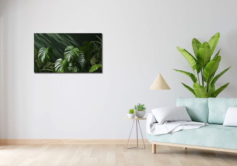 Obraz 90x50cm Szepczące Liście zdjęcie 2