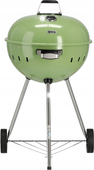GRILL OKRĄGŁY Z POKRYWĄ OGRODOWY WĘGLOWY PREMIUM PRZENOŚNY ZIELONY YATO