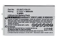 CoreParts Battery for Opticon Scanner