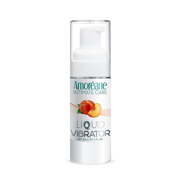 żel/sprej liquid vibrator peach 30ml. zdjęcie 1
