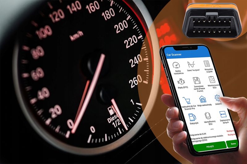 INTERFEJS DIAGNOSTYCZNY OBD2 BLUETOOTH TESTER ANDROID iOS WINDOWS POLSKI zdjęcie 10