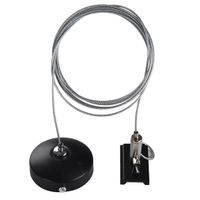 Liniowe zawiesie TRACK AZ4747 zwis do 1-fazowego systemu szynowego czarny