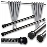 DRĄŻEK Rozporowy Prysznicowy KARNISZ Bez Wiercenia 110-200CM 25mm