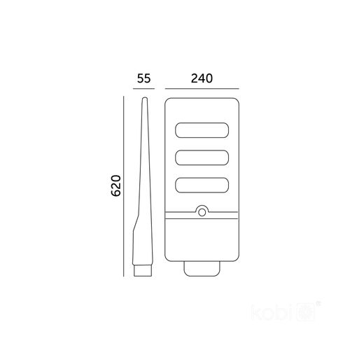 oprawa drogowa solar led urbi 8w 6500k ip54 led2b na Arena.pl