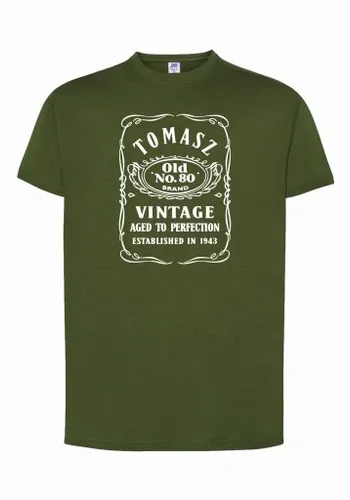 KOSZULKA MĘSKA 30 40 50 60 70 URODZINY PREZENT na Arena.pl