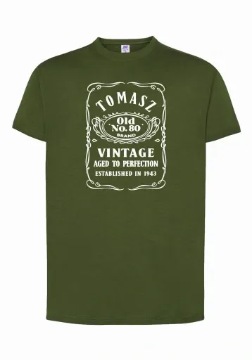 KOSZULKA MĘSKA 30 40 50 60 70 URODZINY PREZENT zdjęcie 4