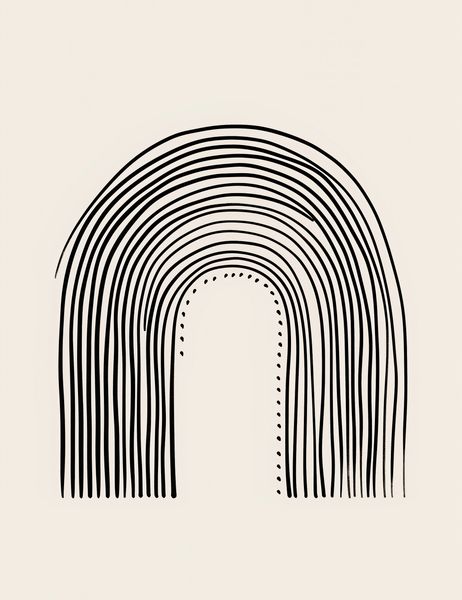 Plakat 50x65cm Symetria Łuku zdjęcie 1