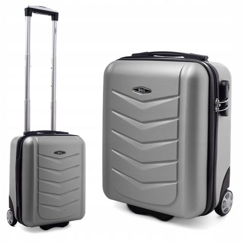 Mała walizka podróżna kabinowa BAGAŻ PODRĘCZNY RGL 40X30X20 KÓŁKA TORBA ABS na Arena.pl