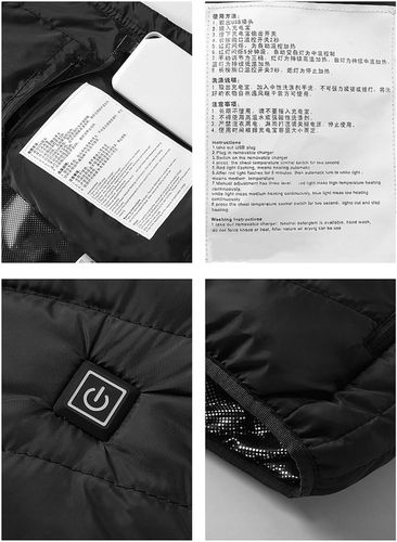 KAMIZELKA PODGRZEWANA BEZRĘKAWNIK ZASILANA GRZEJĄCA UNISEX ROZMIAR L na Arena.pl