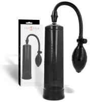 intense pump 02 czarna - system prożniowy, cylinder 20 cm, wskaźnik