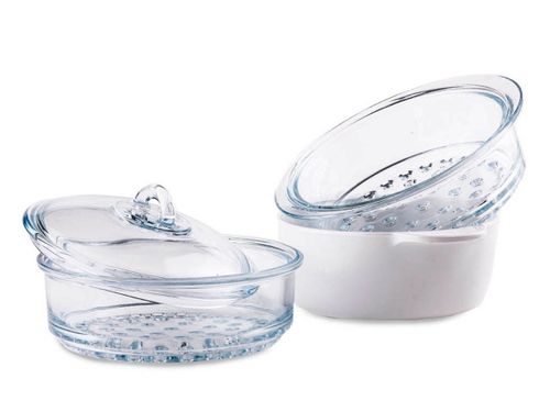 Garnek do gotowania na parze 2 l Flame PYREX na Arena.pl