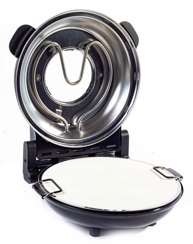 PIEC DO PIZZY ELEKTRYCZNY DOMOWY RIWALL RPZZ-01 KAMIEŃ 420°C 1200W 2x Łopat na Arena.pl