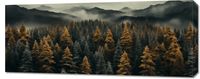Obraz 100x40cm Mglisty Poranek