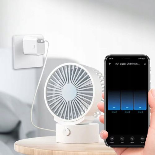 Inteligentny Mini Przełącznik Adapter USB 1 port 5-12V ZigBee TUYA Smart na Arena.pl