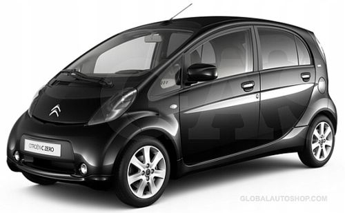 CITROEN C-ZERO -Listwy CHROM na drzwi boczne dekoracyjne chromowane na Arena.pl