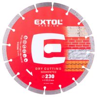 Tarcza Diamentowa 230 Do Betonu Granitu Kostki Cegły Dachowek Segment