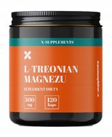 L-TREONIAN MAGNEZU 500 mg Kapsułki HPMC 120 sztuk L-Threonate Magnesium