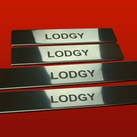 Listwa progowa DACIA LODGY Stal nierdzewna 304 połysk 4szt