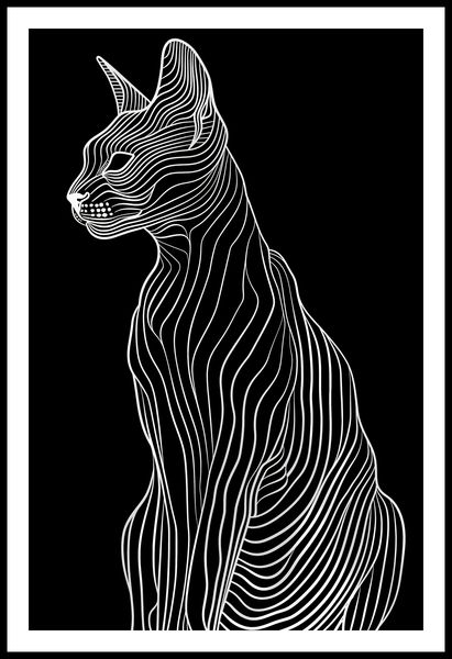 Plakat 56,6x86,4cm Minimalny Kontur zdjęcie 3