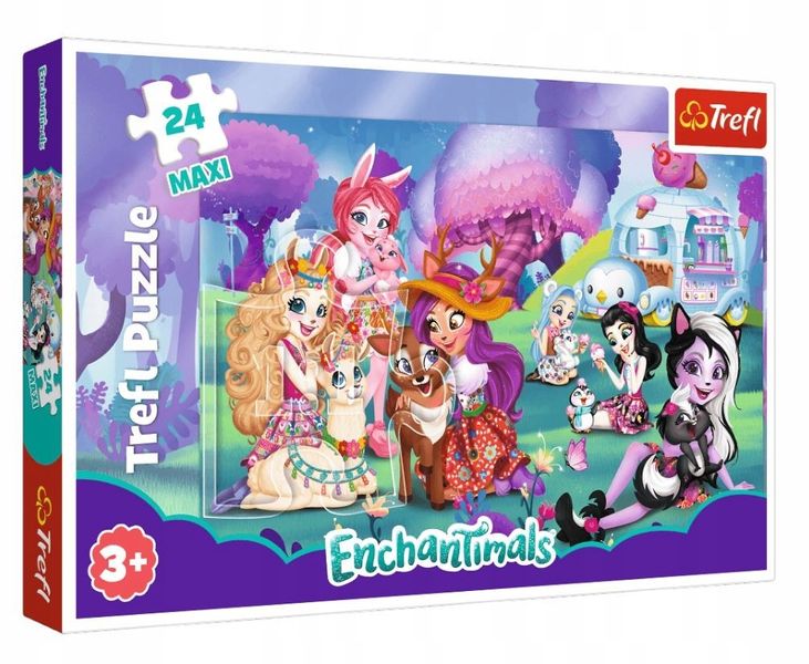 PUZZLE MAXI 24 Wesoly swiat Enchantimals 14315 zdjęcie 1