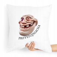 Poduszka Zabawny Prezent Przystojniacha Z Nadrukiem Ze Zdjęciem