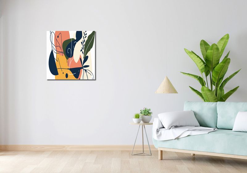 Obraz 60x60cm Botaniczna Esencja zdjęcie 2