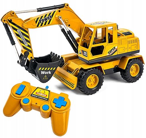 ZDALNIE STEROWANA KOPARKA SPYCHACZ NA PILOT na Arena.pl