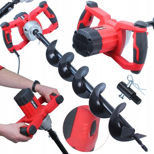 WIERTNICA ELEKTRYCZNA ŚWIDER PŁYNNA REGULACJA WIERTŁO 100 MM zdjęcie 1