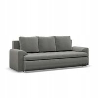 KANAPA FORESTA KRONOS JASNA SZARA Rozkładana Wygodna Funkcja Spania