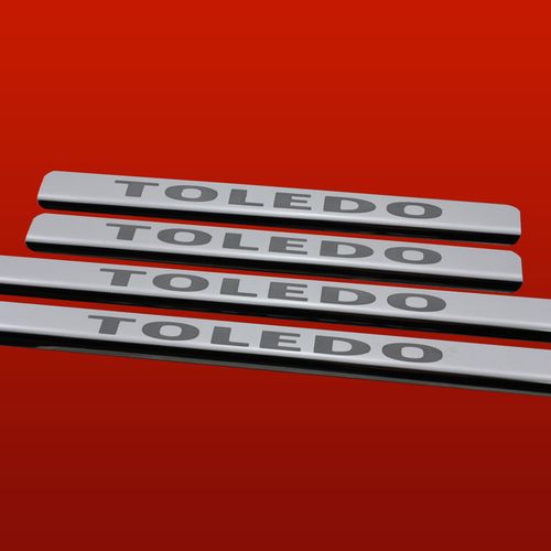 Listwa progowa SEAT TOLEDO MK1 Stal nierdzewna 304 połysk 4szt na Arena.pl