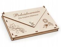 Pudełko koperta na pieniądze Podziękowanie dla księdza katechetki upominek