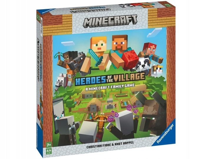 Gra planszowa RAVENSBURGER Minecraft Uratuj wioskę zdjęcie 1