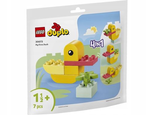 Klocki Lego Duplo 4 w1 Moja pierwsza kaczuszka +18miesięcy -7elementów na Arena.pl