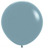 Balon lateksowy pastelowy mglisty niebieski, 60 cm 1 szt.