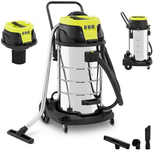 Odkurzacz przemysłowy do czyszczenia na sucho i mokro 3000 W 100 l na Arena.pl