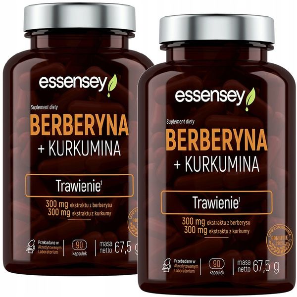 Berberyna + Kurkumina ESSENSEY (90 kapsułek) zdjęcie 9