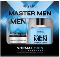 revers master men: żel do golenia 150 ml + woda po goleniu 120 ml