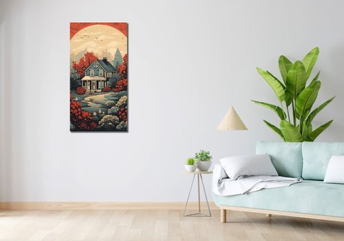 Obraz 50x100cm Idylla Rustykalna na Arena.pl
